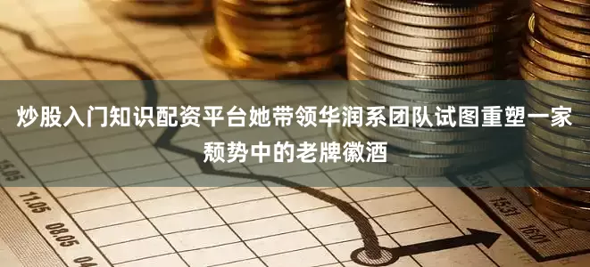 炒股入门知识配资平台她带领华润系团队试图重塑一家颓势中的老牌徽酒