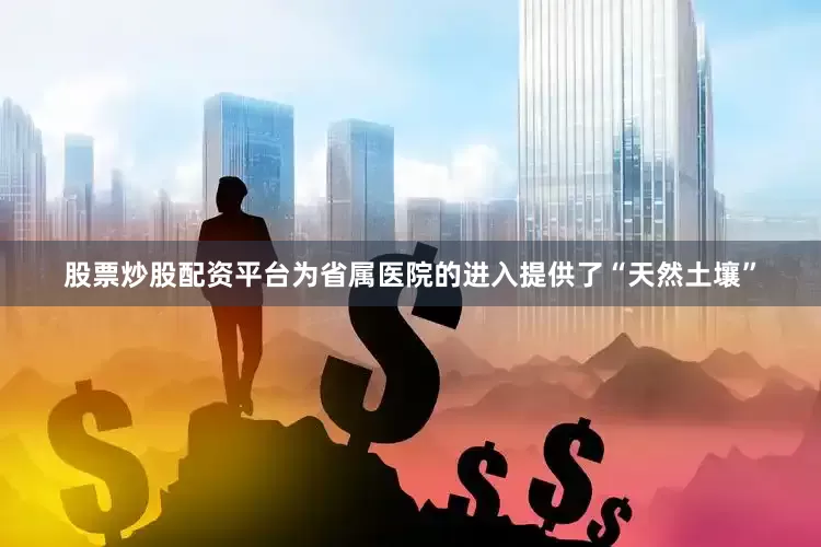 股票炒股配资平台为省属医院的进入提供了“天然土壤”