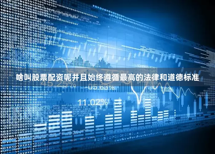 啥叫股票配资呢并且始终遵循最高的法律和道德标准